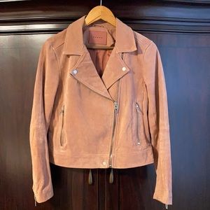 BlankNYC Suede Moto Jacket